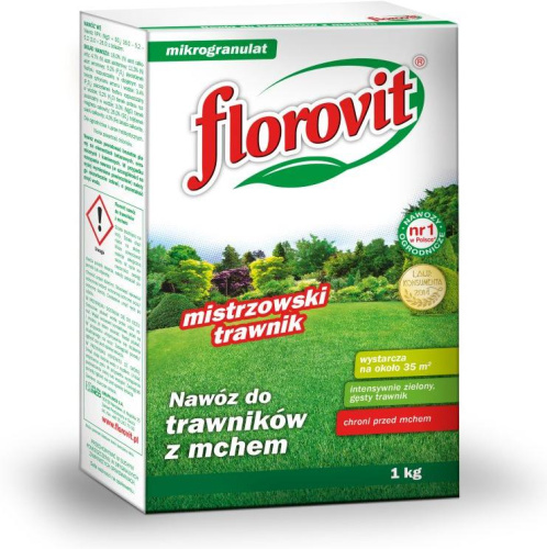 Удобрение Florovit для газонов пораженных мхом 5 кг