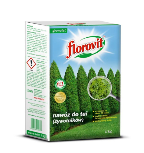 Удобрение Florovit для туй 1 кг