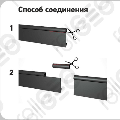 Бордюр Кантри MAXI пластиковый КОРИЧНЕВЫЙ H15см, L10м фото 4
